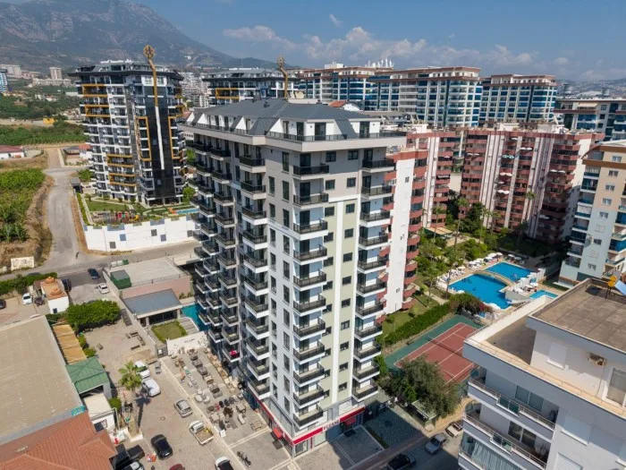 CITIZENSHIP! Apartments in a completed complex with installment plans from the developer in Alanya, Mahmutlar, No. 11195 [ID: 11195]