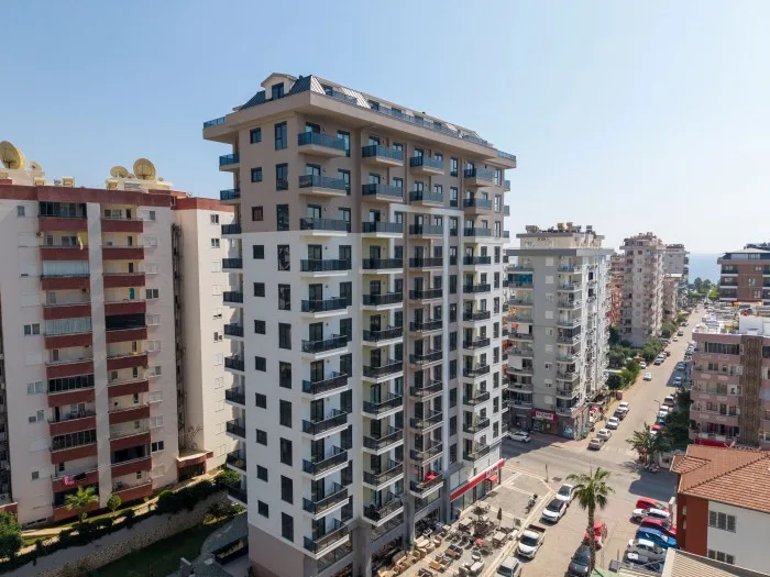 CITIZENSHIP! Apartments in a completed complex with installment plans from the developer in Alanya, Mahmutlar, No. 11195 [ID: 11195]