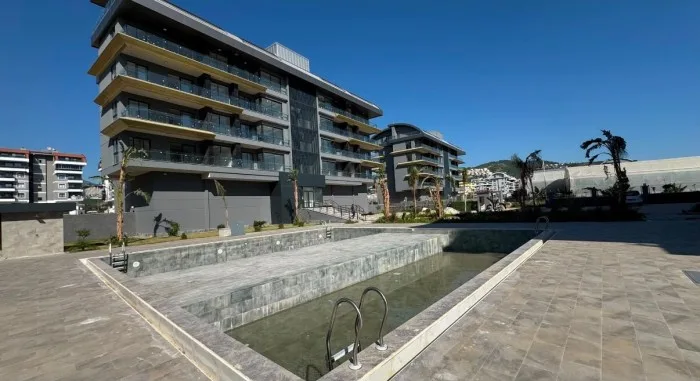 Luxury furnished 1+1 apartment for citizenship in Alanya, Kargicak No. 11117 [ID: 11117]