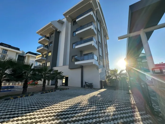 1+1 apartment in a new complex in Alanya with a mountain view near the sea, Kargicak No. 10997 [ID: 10997]