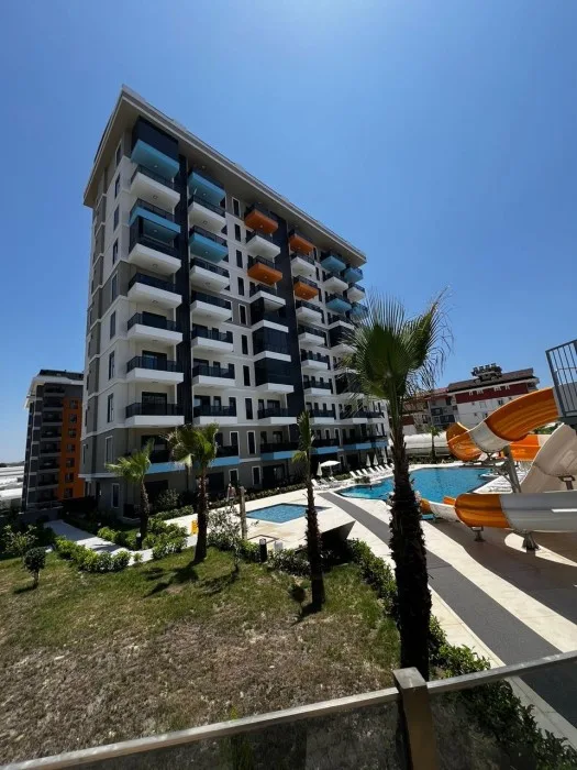 Furnished 1+1 apartment in a complex with hotel infrastructure in Alanya, Avsallar No. 11247 [ID: 11247]