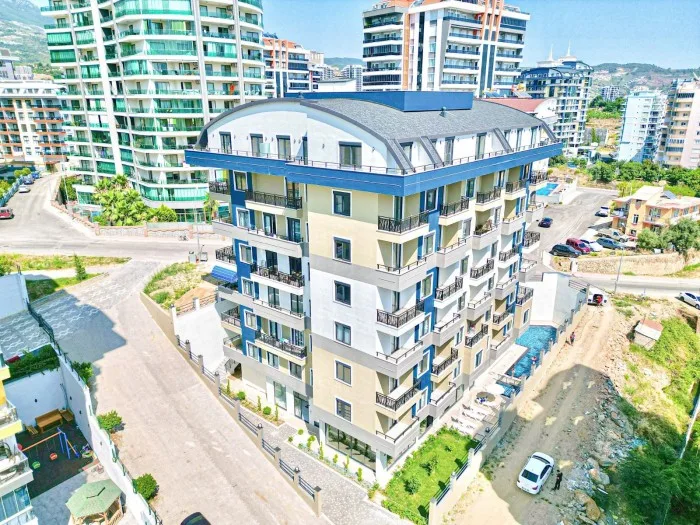 Furnished 1+1 apartment in a modern complex in Alanya, Mahmutlar No. 11249 [ID: 11249]